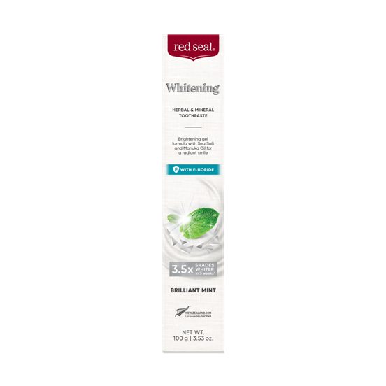 Red Seal Whitening Toothpaste Brilliant Mint Flavour