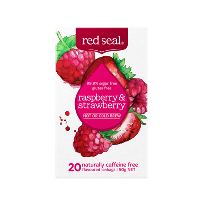 Red Seal Tea Raspberry Strawberry Front