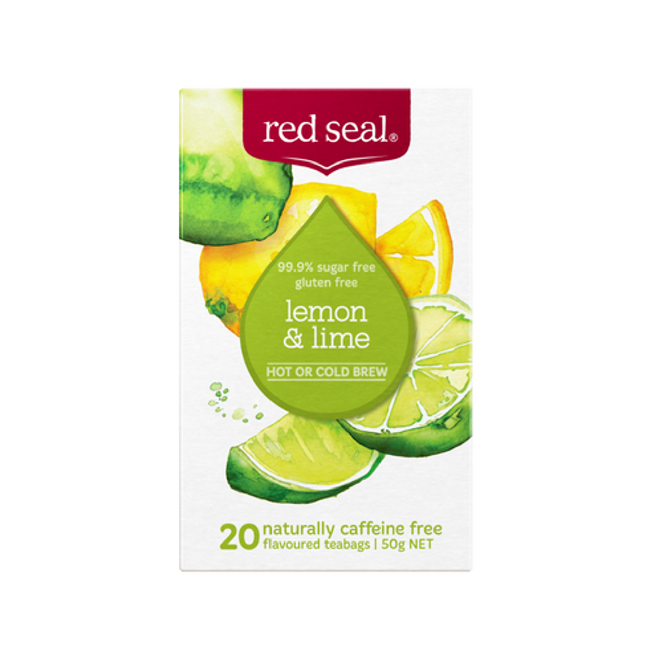 Red Seal Tea Lemon And Lime Front