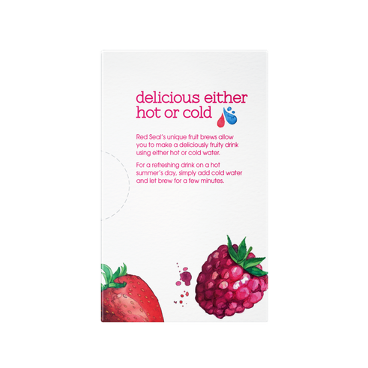 Red Seal Tea Raspberry Strawberry Back