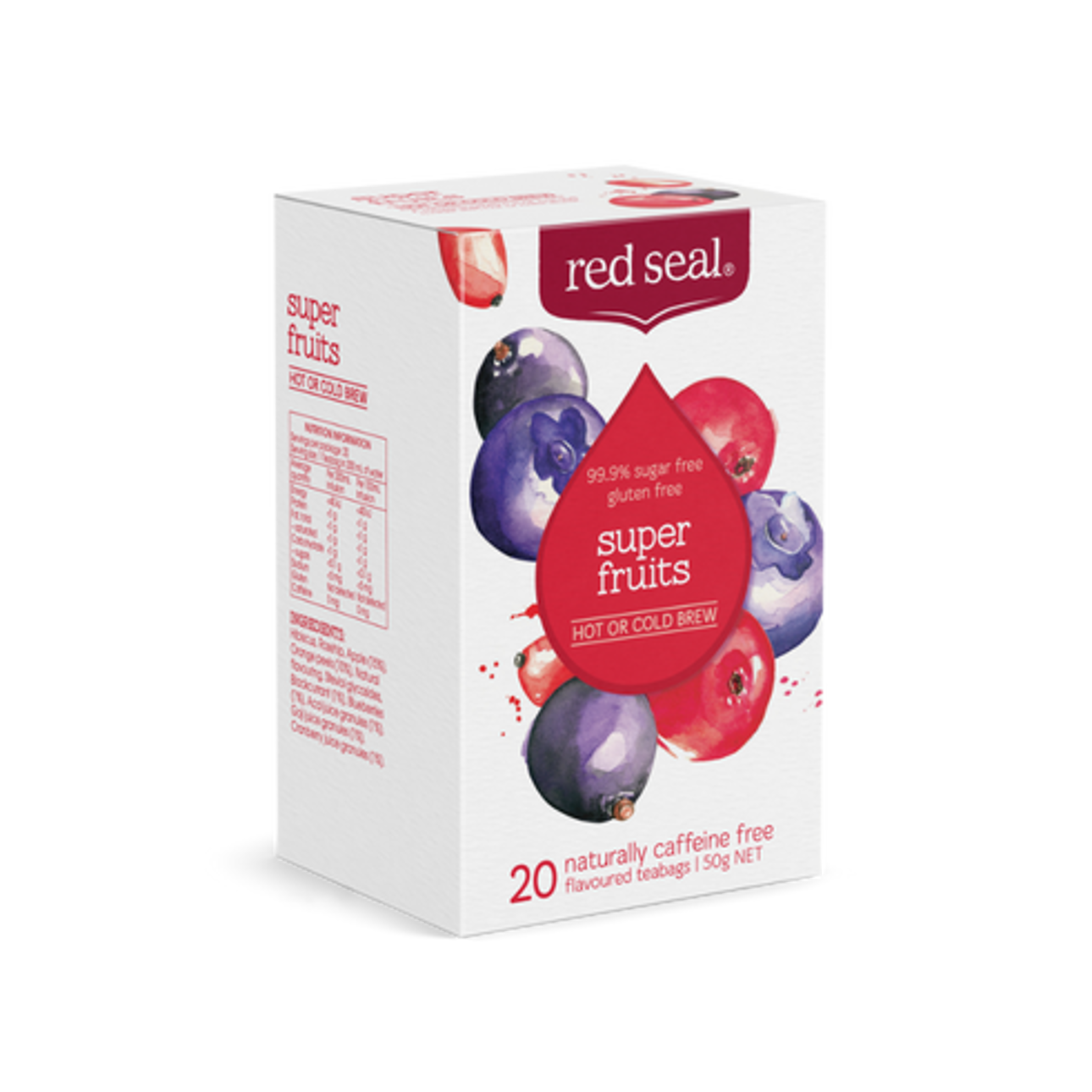 Red Seal Superfruits Tea Side