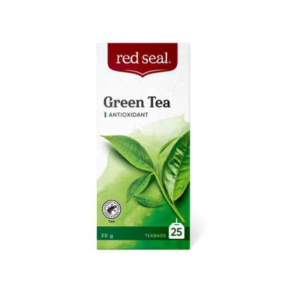 Red Seal Tea Green Teared Seal Tea Green Tea 25 Front
