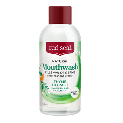 Red Seal Thyme Mouthwash Front