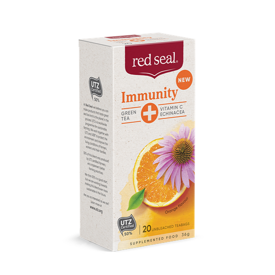 RS Immunity Tea 20Pk 28629990 3D Image With Shadow Left Angled