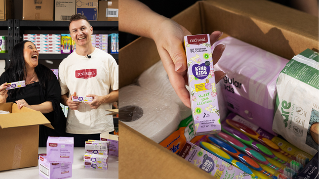 Staggered Block Text