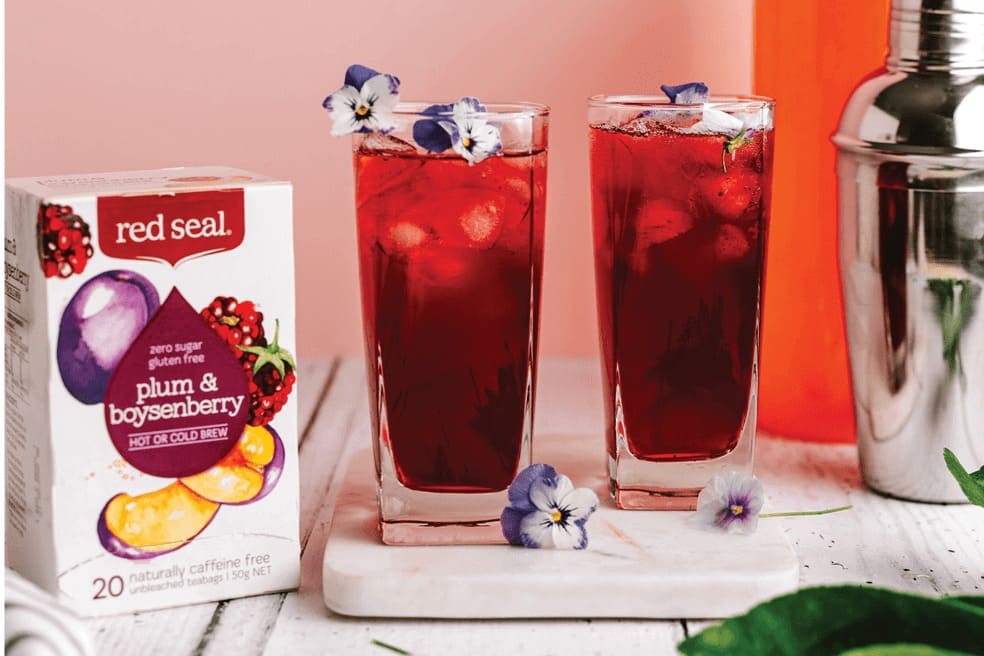 Red Seal Plum and Boysenberry Fizz Recipe