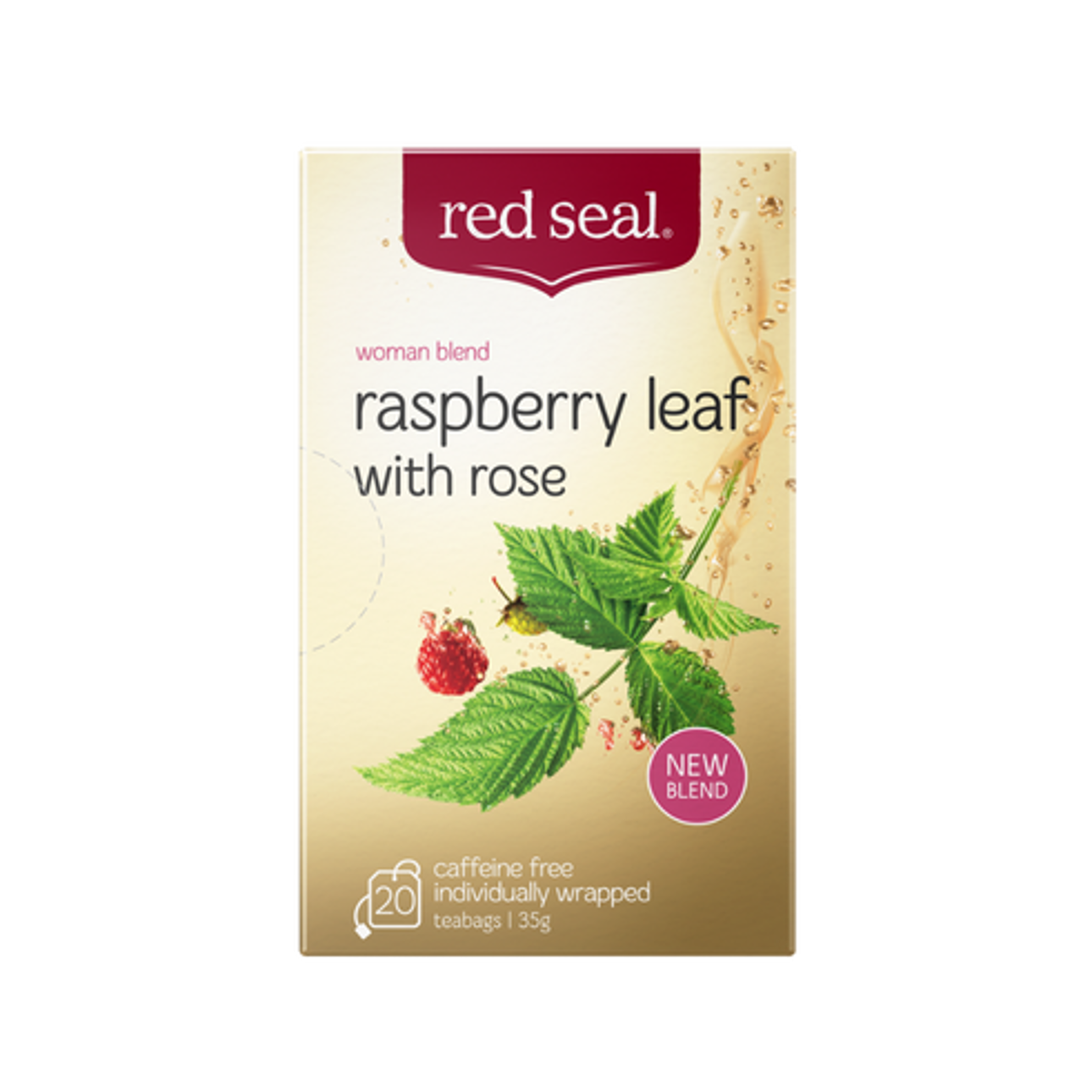 Red Seal Tea Raspberry Leaf Front