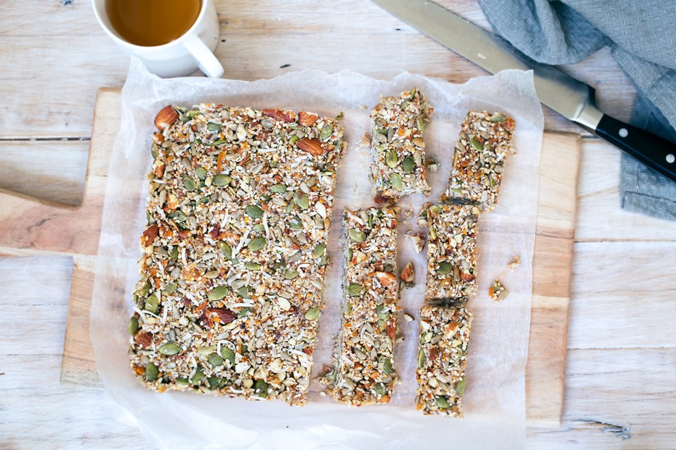 Red Seal Apricot Super Seed Protein Bars Recipe