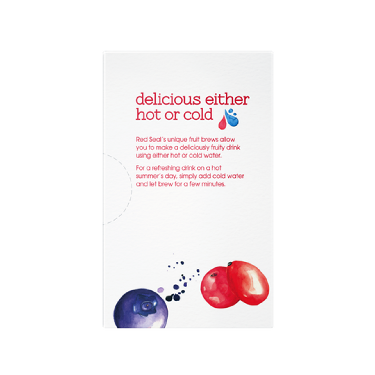 Red Seal Superfruits Tea Back