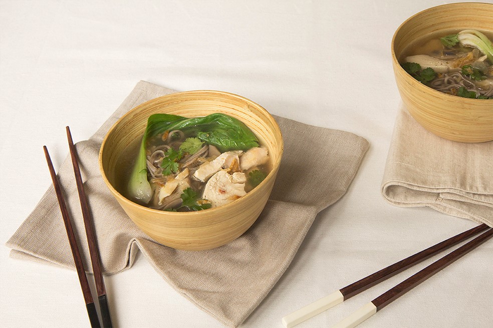 Red Seal Green Tea Chicken Noodle Soup Recipe