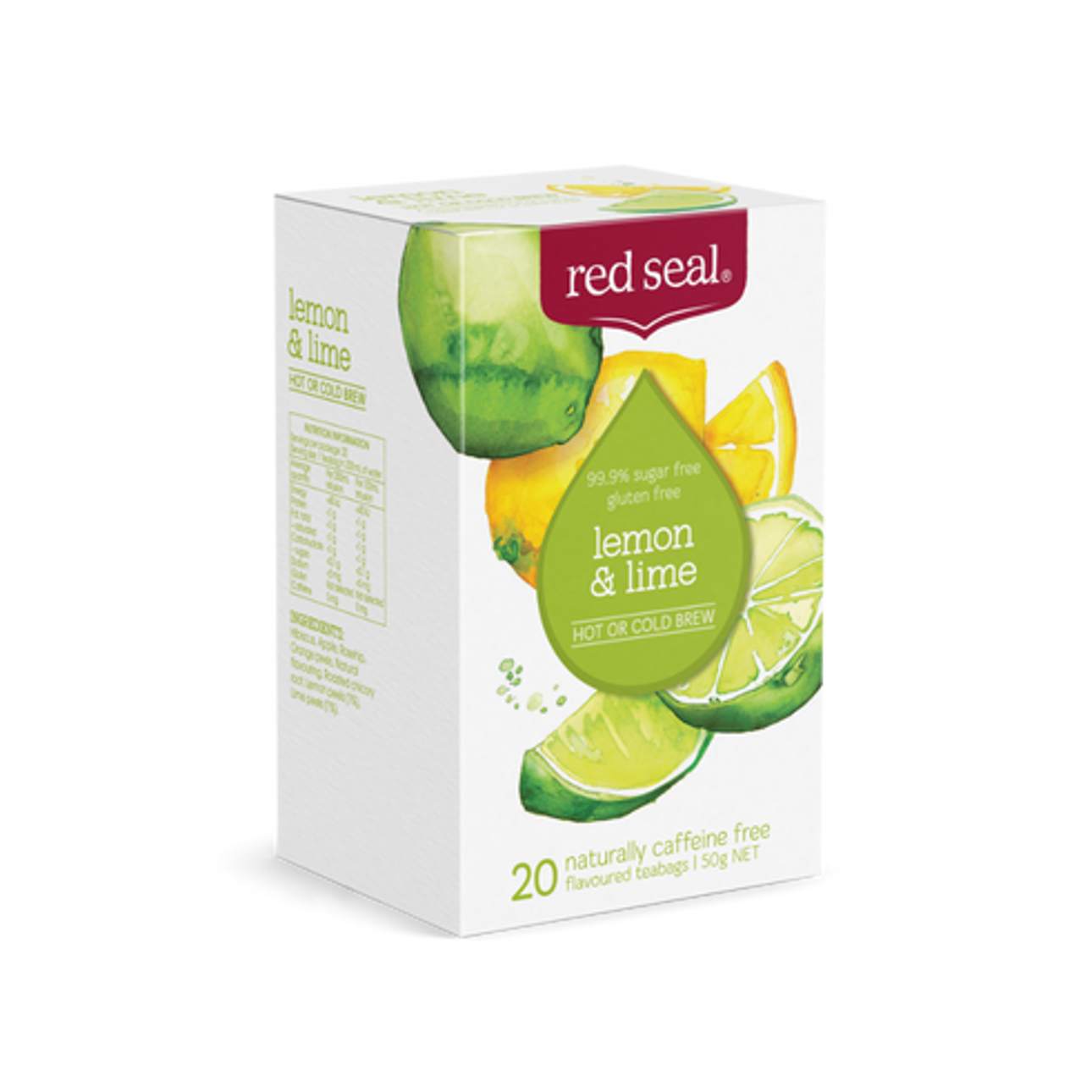 Red Seal Tea Lemon And Lime Side