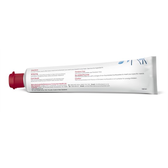 28510005 Smokers Toothpaste 100G Back