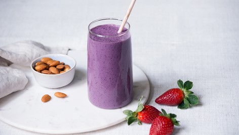 Red Seal Almond Berry Protein Smoothie Recipe Pre
