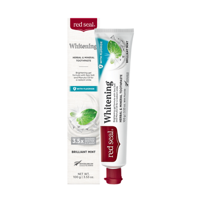 Red Seal Whitening Fluoride Toothpaste