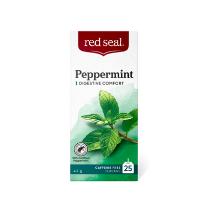 Red Seal Tea Peppermint 25 Front