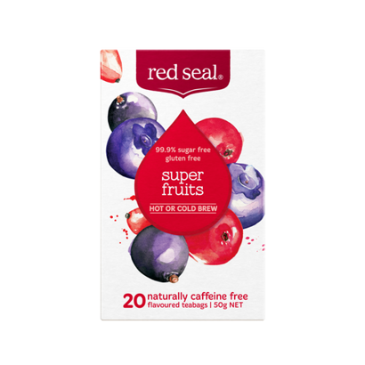Red Seal Superfruits Tea Front