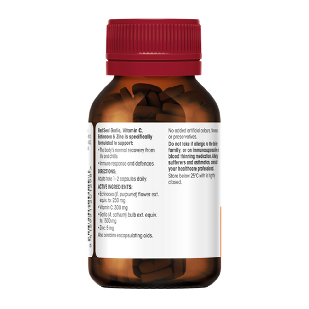 Garlic Vitamin C Back