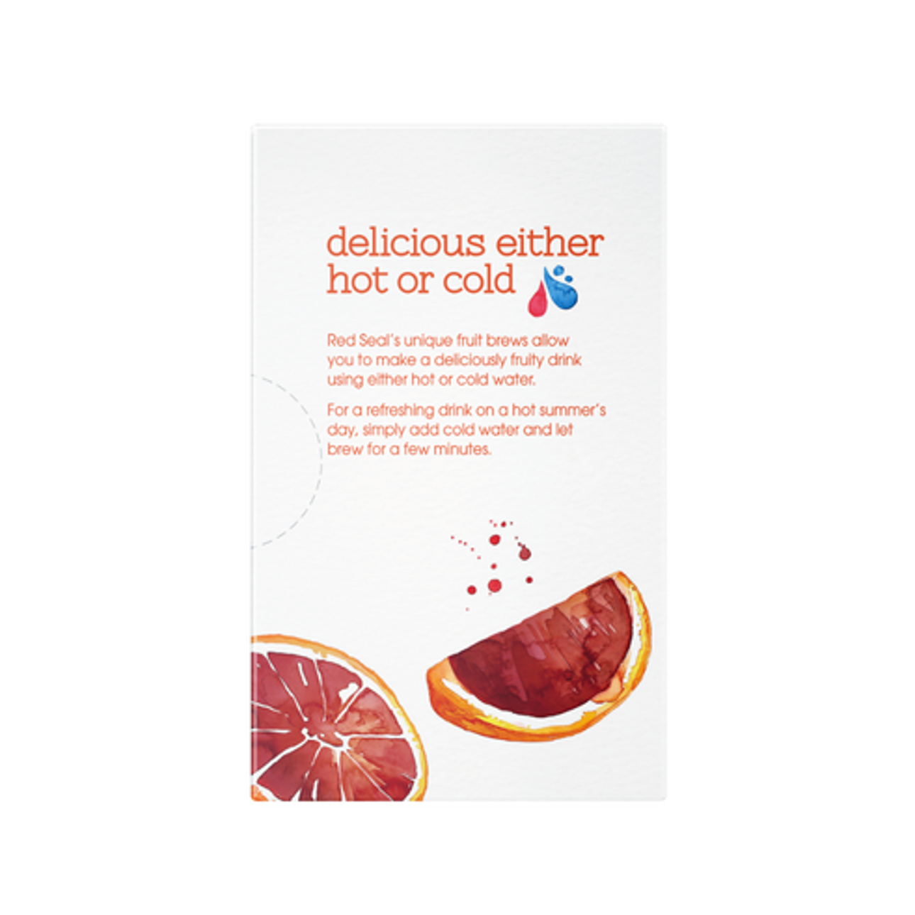 Red Seal Tea Blood Orange Back