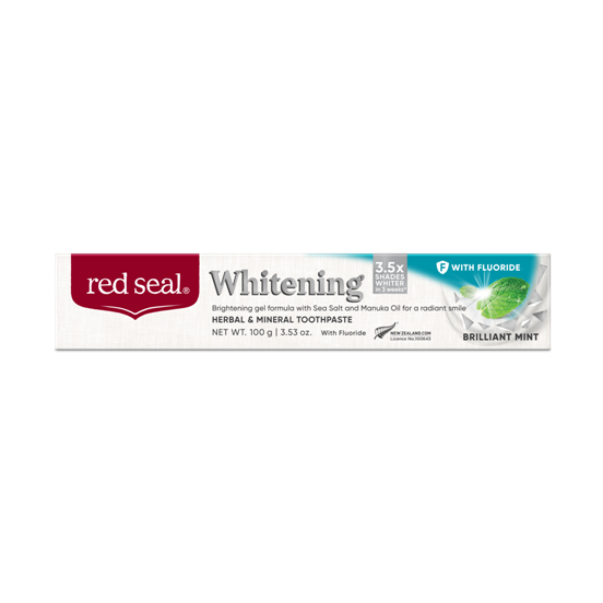 Red Seal Whitening Herbal Toothpaste with Fluoride