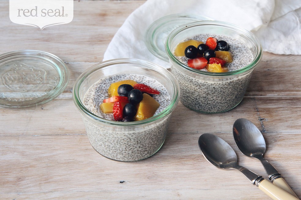 Red Seal Chia Protein Breakfast Puddings Recipe