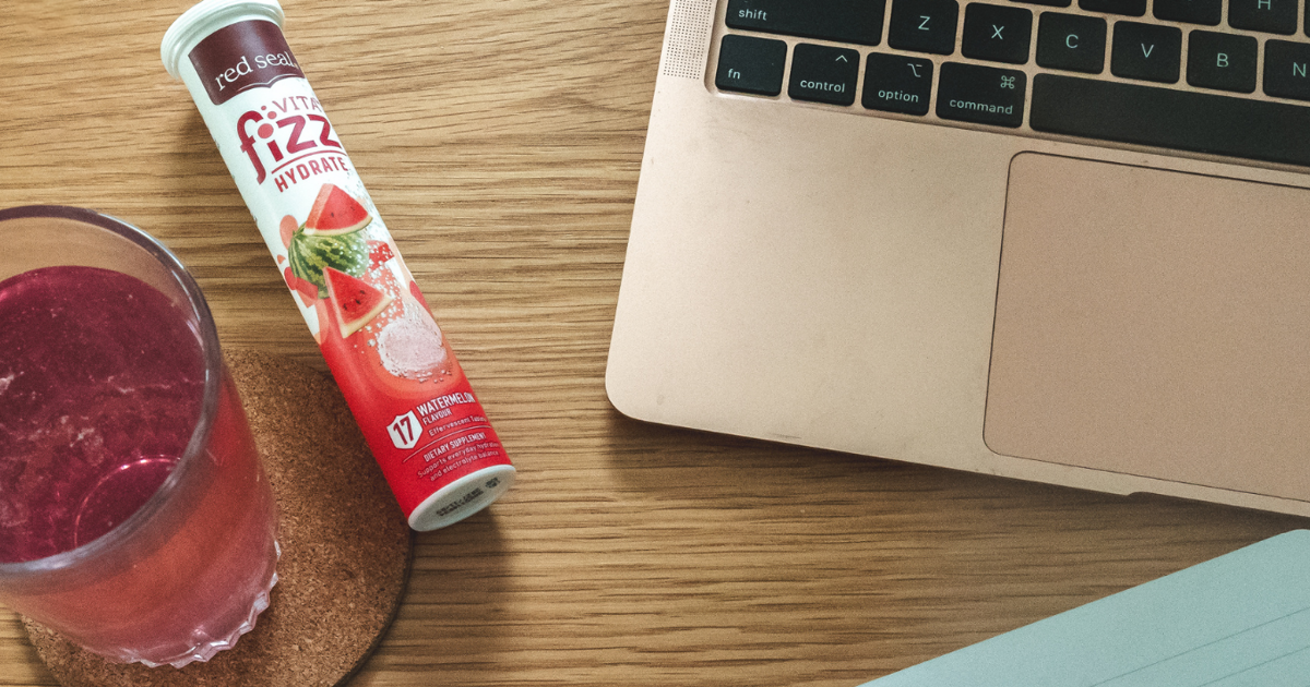 Red Seal VitaFizz Hydrate Watermelon 17s - Red Seal NZ