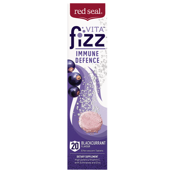Red Seal Vitafizz Immune Defence Blackcurrant Front