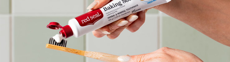 Red Seal Baking Soda Toothpaste 3.53oz hero image