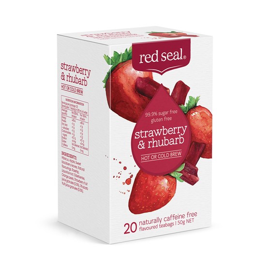 28630002 Strawberry And Rhubarb Hot Or Cold 20Pk Left Angle