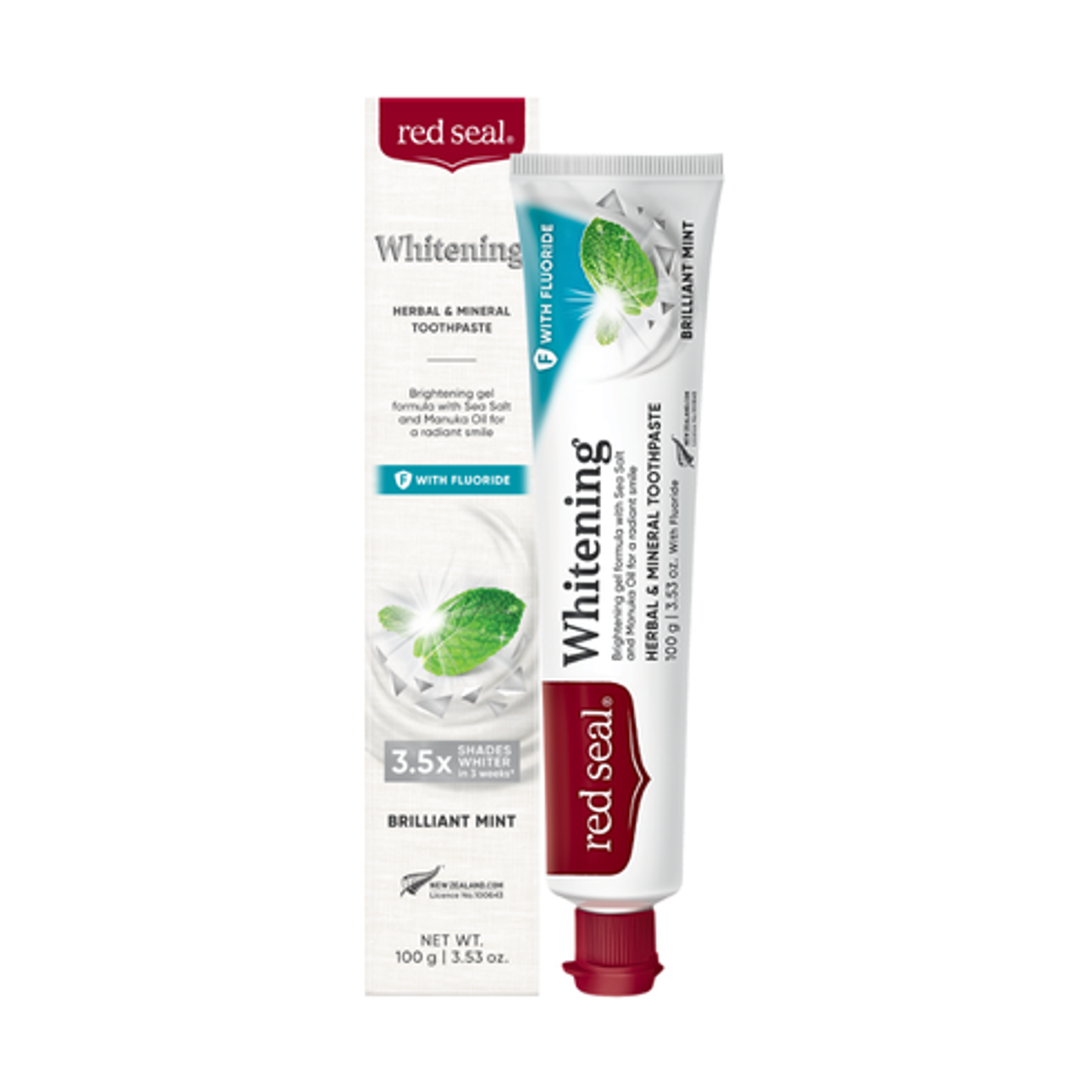 Red Seal Whitening Fluoride Toothpaste (1)