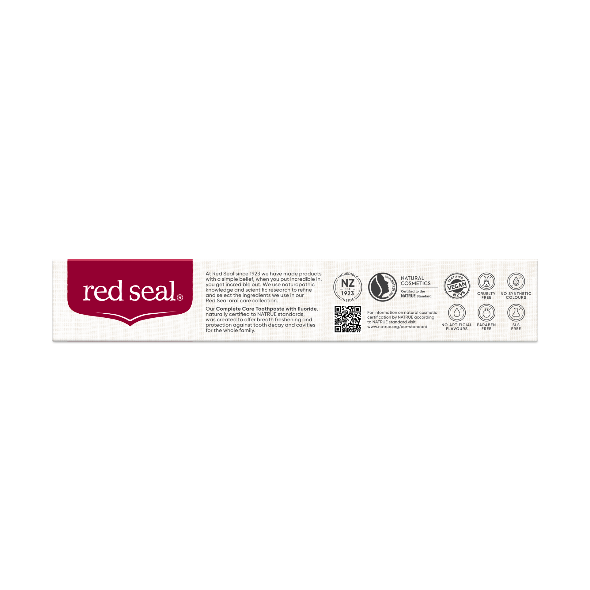 Red Seal Complete Care Fluoride Toothpaste