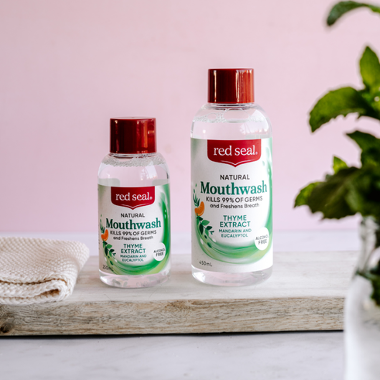 Red Seal Thyme Mouthwash Styled 1