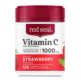 Red Seal Front Of Pack With Shadow Vitamin C 1000Mg With Echinacea 120S 520Px