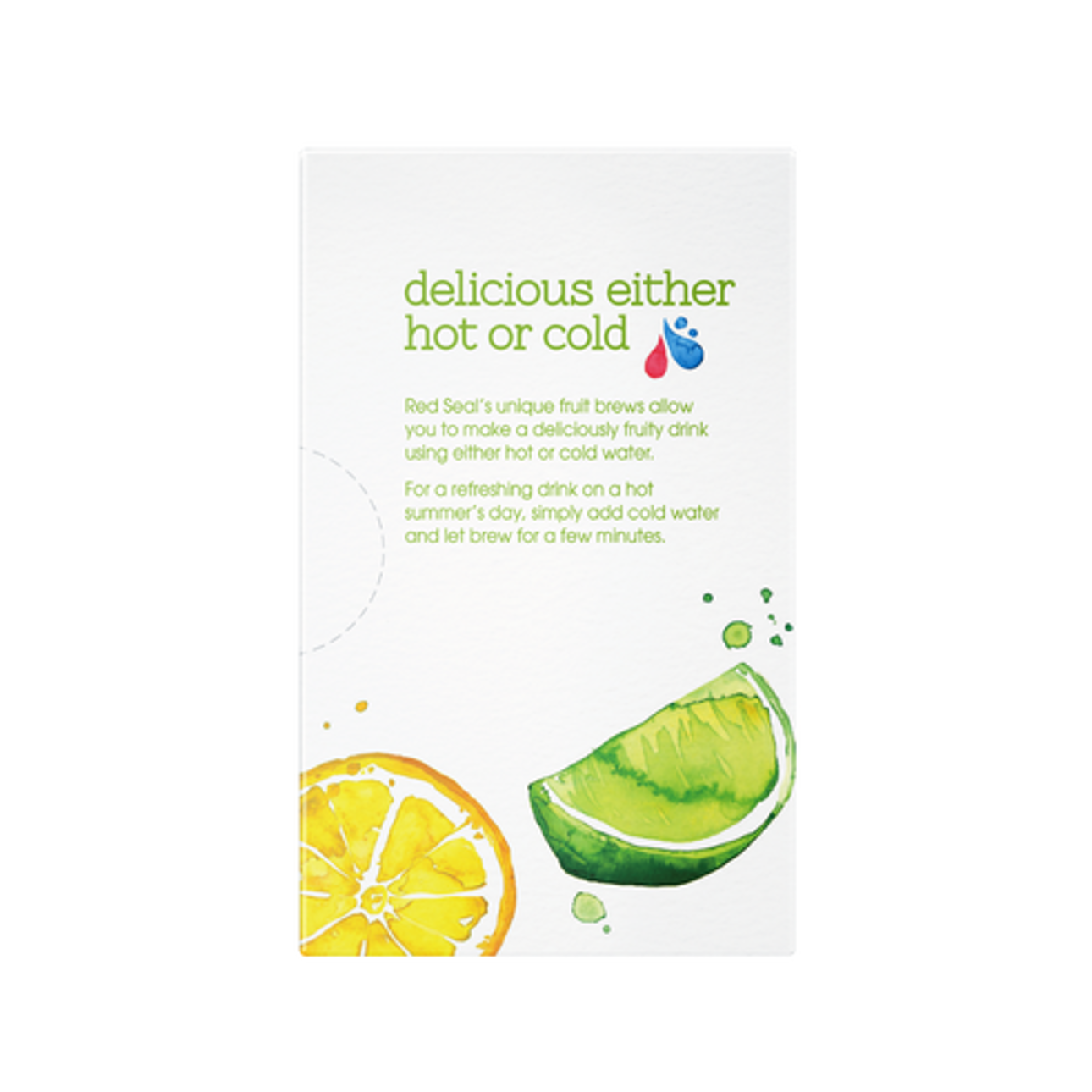 Red Seal Tea Lemon And Lime Back
