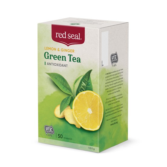 28630035 Green Tea Lemon Ginger 50Pk Right Angle