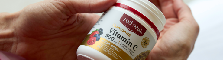 Red Seal Liposomal Vitamin C 500mg 60's hero image