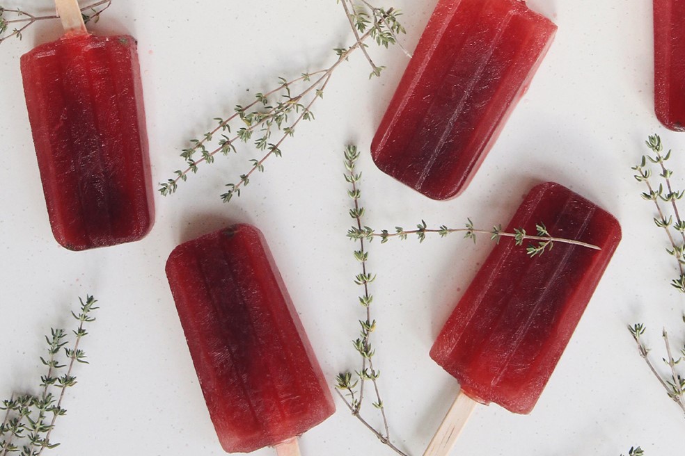 Red Seal Berry Ice Pops Recipe