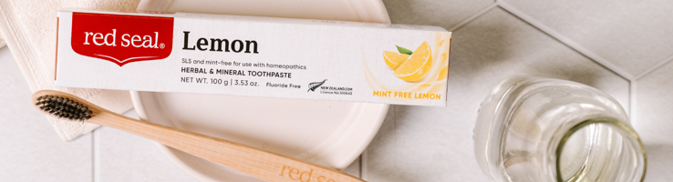 Red Seal Lemon Toothpaste 3.53oz hero image